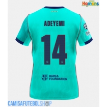Camisa de time de futebol Barcelona Karim Adeyemi #14 Replicas 3º Equipamento 2026-27 Manga Curta